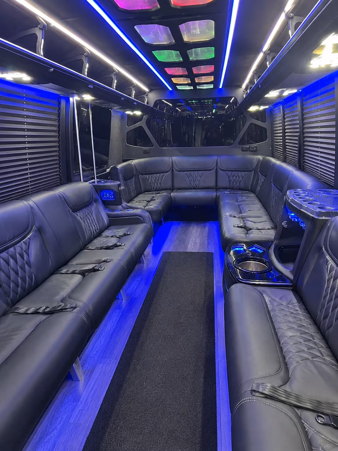 Anaheim anaheim bachelor bachelorette party bus rental party bus exterior