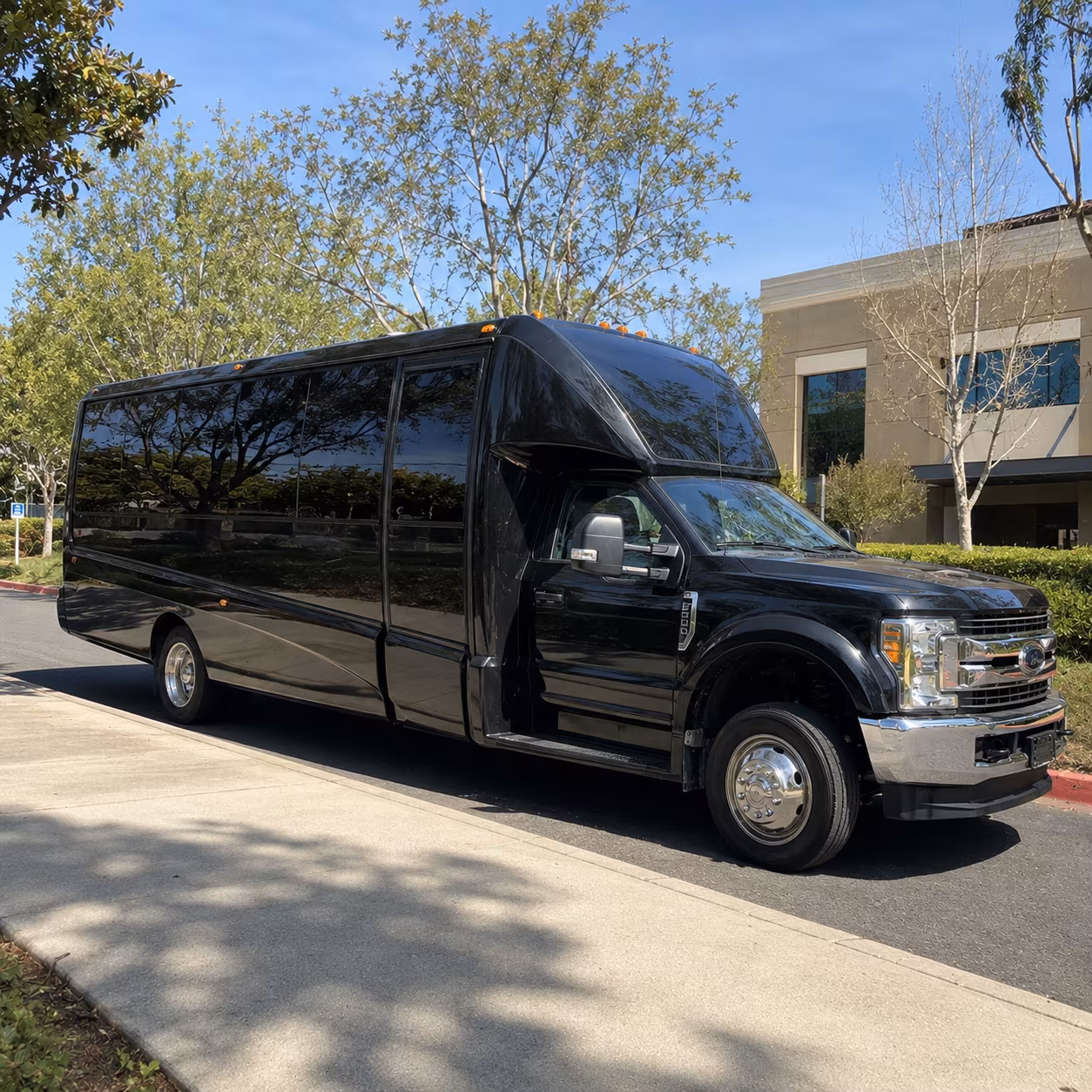 Anaheim anaheim bachelor bachelorette party bus rental party bus exterior