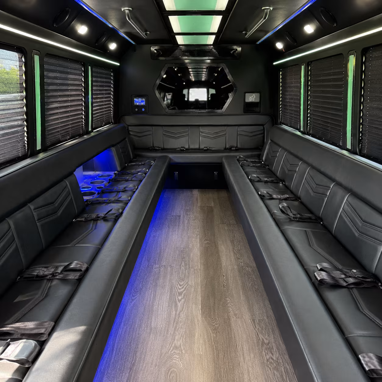 Anaheim anaheim prom party bus rental party bus exterior