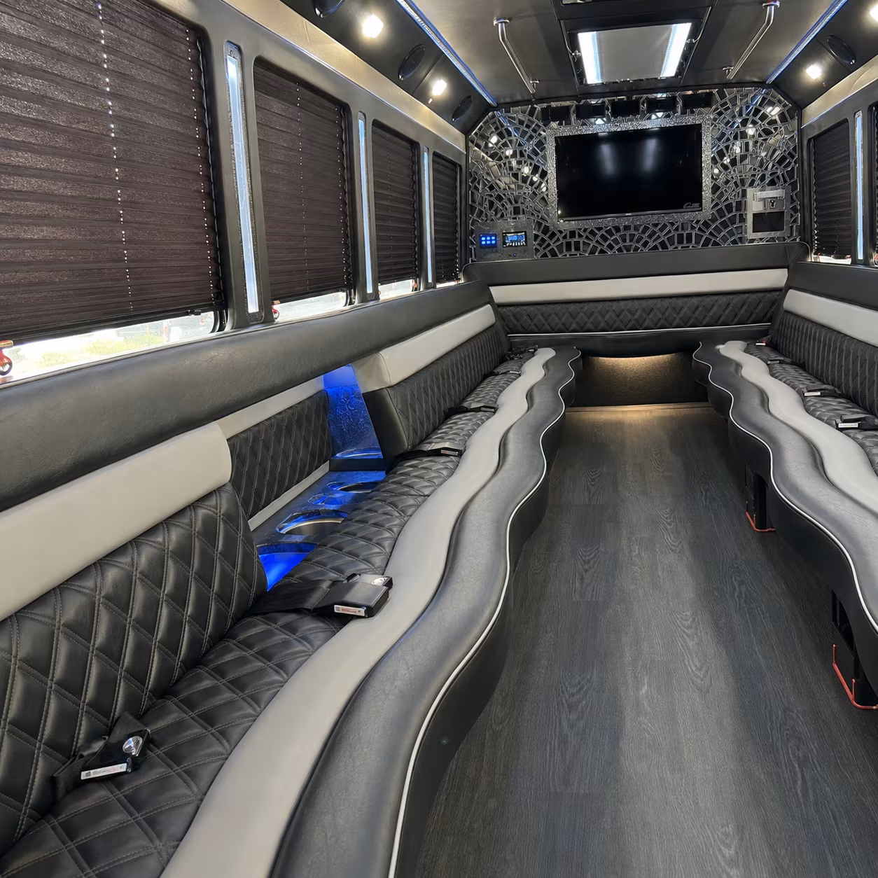 Orange Bachelor & Bachelorette Transportation