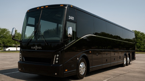 Exterior of Charter Bus Company Anaheim's 40 Passenger Charter Bus in Anaheim
