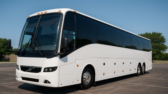 Exterior of Charter Bus Company Anaheim's 48 Passenger Charter Bus in Anaheim
