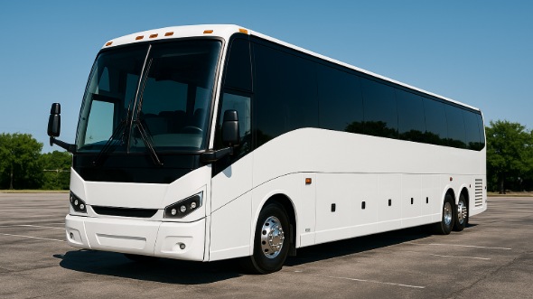 Exterior of Charter Bus Company Anaheim's ADA Charter Bus in Anaheim